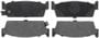 BrakeBest Rear Semi-Metallic Brake Pads