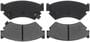 BrakeBest Front Semi-Metallic Brake Pads