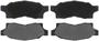 BrakeBest Front Semi-Metallic Brake Pads