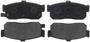BrakeBest Rear Semi-Metallic Brake Pads