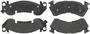 BrakeBest Front Semi-Metallic Brake Pads