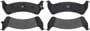 BrakeBest Rear Semi-Metallic Brake Pads