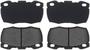 BrakeBest Front Semi-Metallic Brake Pads