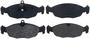 BrakeBest Rear Semi-Metallic Brake Pads