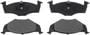 BrakeBest Front Semi-Metallic Brake Pads