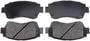 BrakeBest Front Semi-Metallic Brake Pads