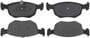 BrakeBest Front Semi-Metallic Brake Pads