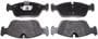 BrakeBest Front Semi-Metallic Brake Pads