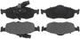 BrakeBest Front Semi-Metallic Brake Pads