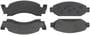 BrakeBest Front Semi-Metallic Brake Pads