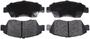 BrakeBest Front Semi-Metallic Brake Pads