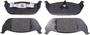 BrakeBest Rear Semi-Metallic Brake Pads