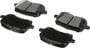 BrakeBest Front Organic Brake Pads