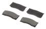 BrakeBest Front Organic Brake Pads