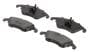 BrakeBest Front Organic Brake Pads