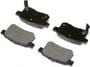 BrakeBest Rear Organic Brake Pads