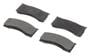 BrakeBest Front Organic Brake Pads