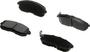 BrakeBest Front Organic Brake Pads