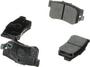 BrakeBest Rear Organic Brake Pads