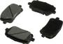 BrakeBest Front Organic Brake Pads