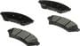 BrakeBest Front Semi-Metallic Brake Pads