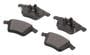BrakeBest Front Semi-Metallic Brake Pads