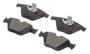 BrakeBest Front Semi-Metallic Brake Pads