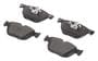 BrakeBest Front Semi-Metallic Brake Pads