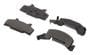 BrakeBest Front Semi-Metallic Brake Pads