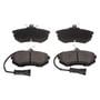 BrakeBest Front Semi-Metallic Brake Pads