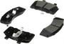BrakeBest Front Semi-Metallic Brake Pads