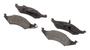 BrakeBest Front Semi-Metallic Brake Pads