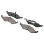 BrakeBest Front Semi-Metallic Brake Pads