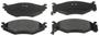 BrakeBest Front Semi-Metallic Brake Pads
