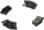 BrakeBest Rear Semi-Metallic Brake Pads