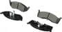 BrakeBest Front Semi-Metallic Brake Pads