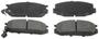 BrakeBest Front Semi-Metallic Brake Pads