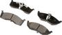 BrakeBest Front Semi-Metallic Brake Pads