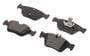 BrakeBest Front Semi-Metallic Brake Pads