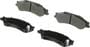 BrakeBest Rear Semi-Metallic Brake Pads