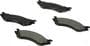 BrakeBest Front Semi-Metallic Brake Pads