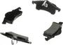 BrakeBest Rear Semi-Metallic Brake Pads