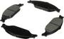 BrakeBest Front Semi-Metallic Brake Pads