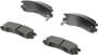 BrakeBest Rear Semi-Metallic Brake Pads