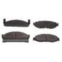 BrakeBest Front Semi-Metallic Brake Pads