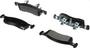 BrakeBest Front Semi-Metallic Brake Pads