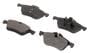 BrakeBest Front Semi-Metallic Brake Pads