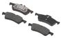 BrakeBest Rear Semi-Metallic Brake Pads