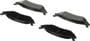 BrakeBest Rear Semi-Metallic Brake Pads