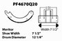 BrakeBest HD Riveted Brake Shoes